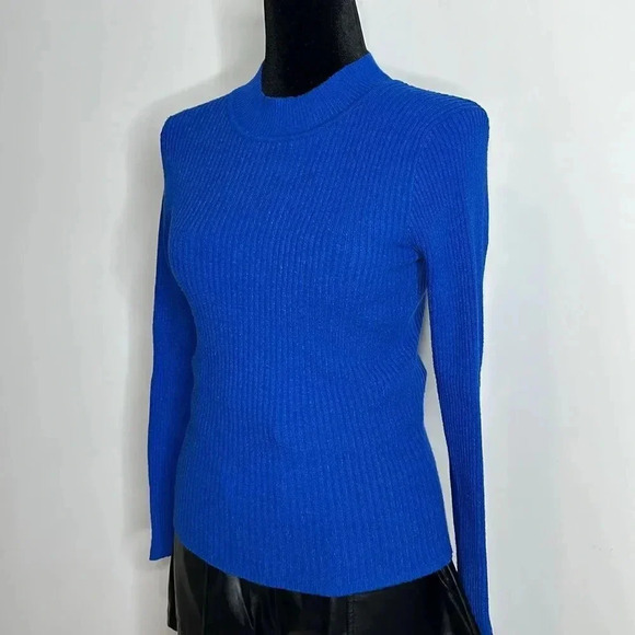 Blue Crew Neck Sweater - Picture 3 of 7